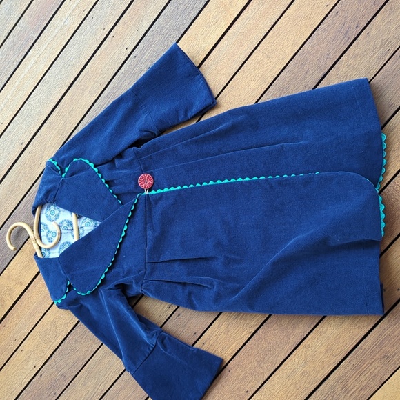Funky unique blue corduroy jacket - Picture 4 of 5